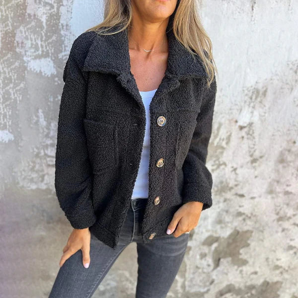 MOIRA™ - Relaxed Fit Fleece Jacket - Maison Léa &amp; Lou