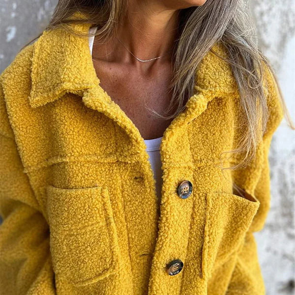 MOIRA™ - Relaxed Fit Fleece Jacket - Maison Léa &amp; Lou