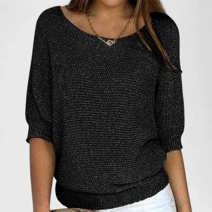 Bridget | Relaxed Batwing Jumper - Maison Léa &amp; Lou