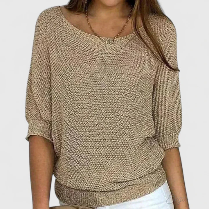 Bridget | Relaxed Batwing Jumper - Maison Léa &amp; Lou