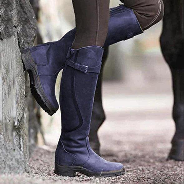 Brigit™ | Waterproof Leather Boots - Maison Léa &amp; Lou