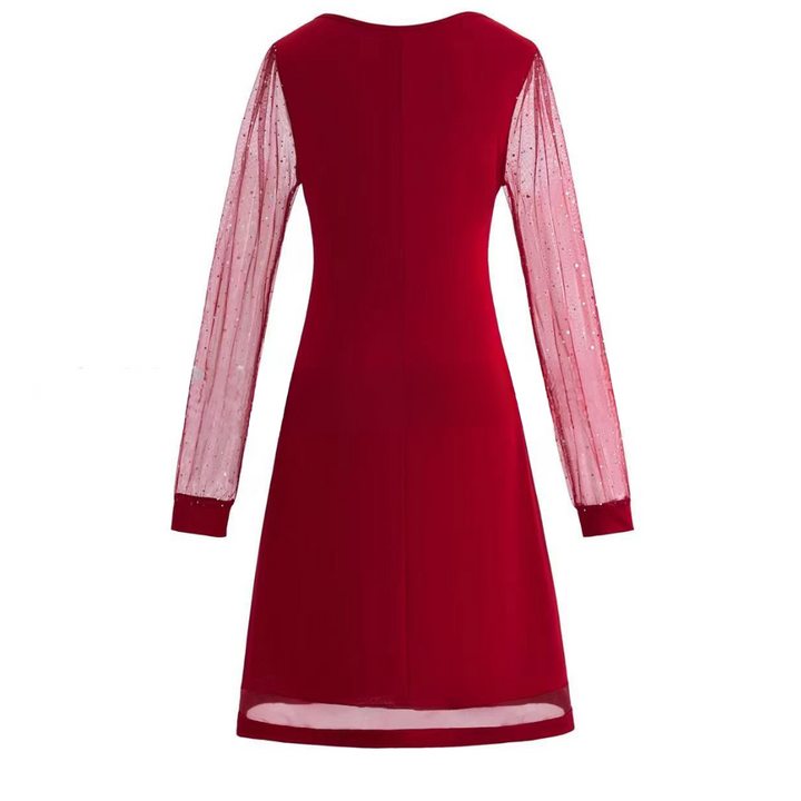 LILA™ - Lace Sleeve Dress - Maison Léa &amp; Lou