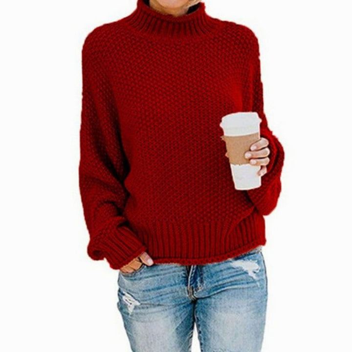 Beatrix | Oversized Chunky Turtleneck Jumper - Maison Léa &amp; Lou