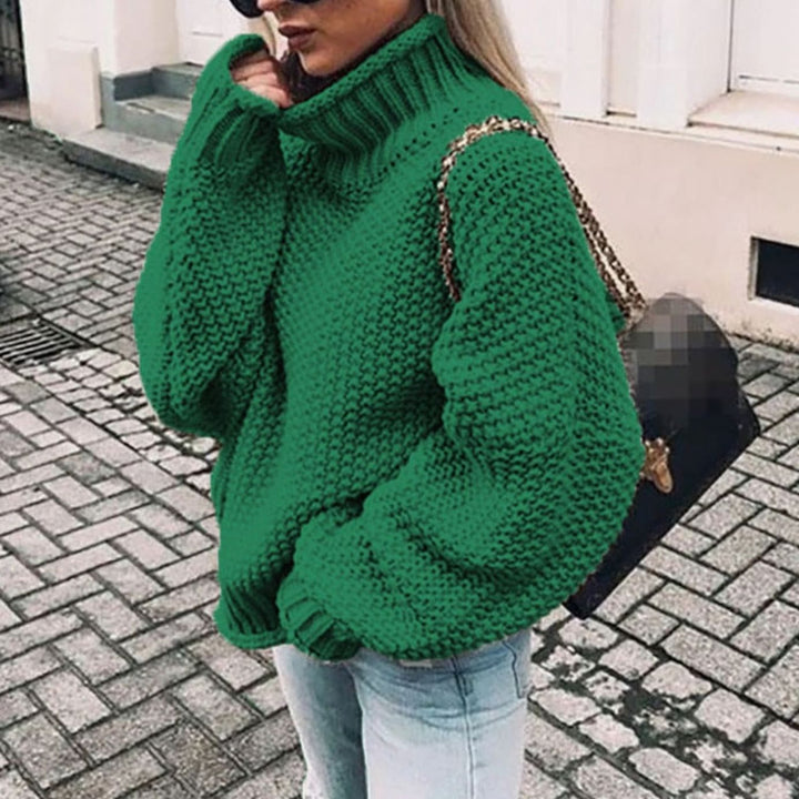 Beatrix | Oversized Chunky Turtleneck Jumper - Maison Léa &amp; Lou