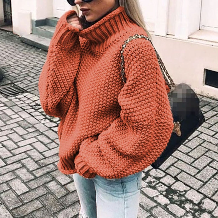 Beatrix | Oversized Chunky Turtleneck Jumper - Maison Léa &amp; Lou