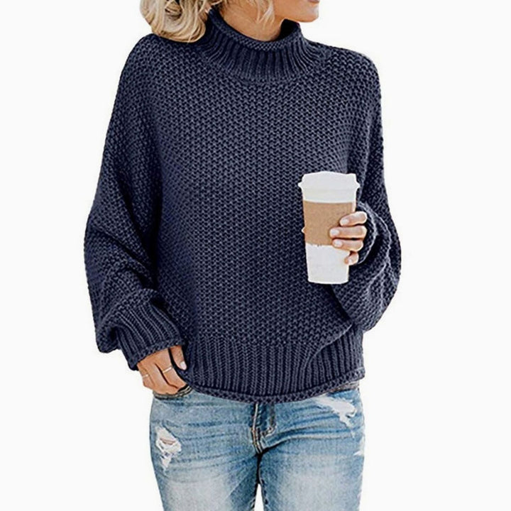Beatrix | Oversized Chunky Turtleneck Jumper - Maison Léa &amp; Lou