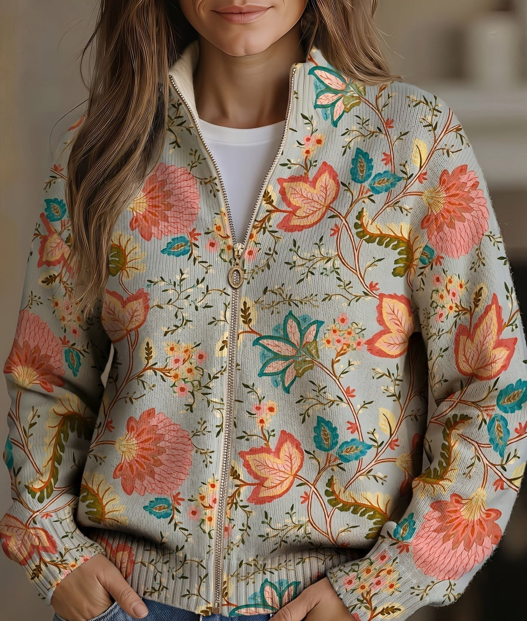 Xanthe™ | Vintage Floral Garden Print - Maison Léa &amp; Lou