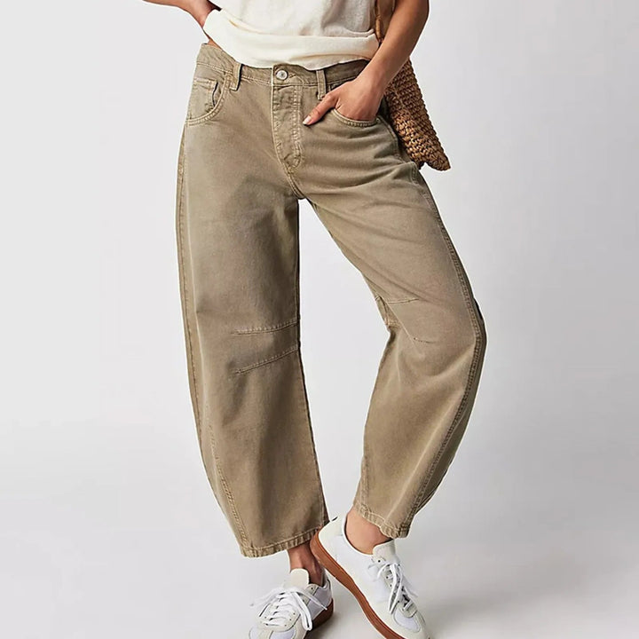 Greta™ | Wide Leg Jeans - Maison Léa &amp; Lou